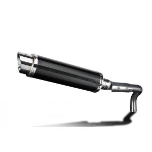 Delkevic slip-on kit Round Carbon 350mm - CB600F HORNET (1998-2002)