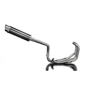 Delkevic volledig systeem Round Carbon 350mm - CB600F HORNET (1998-2002)