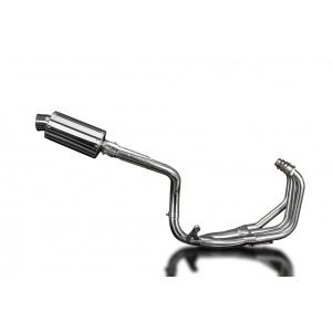 Delkevic volledig systeem Oval RVS 225mm - CB600F HORNET (1998-2002)