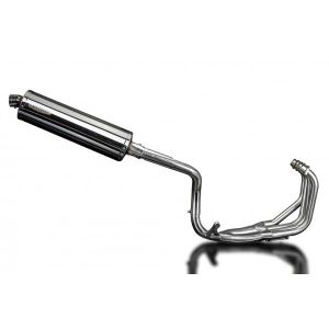 Delkevic volledig systeem Oval RVS 450mm - CB600F HORNET (1998-2002)