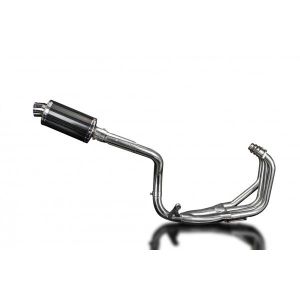 Delkevic volledig systeem Oval Carbon 225mm - CB600F HORNET (1998-2002)