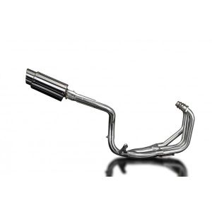 Delkevic volledig systeem Round RVS 200mm - CB600F HORNET (1998-2002)