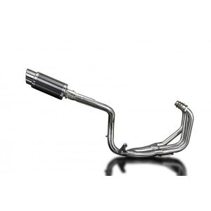 Delkevic volledig systeem Round Carbon 200mm - CB600F HORNET (1998-2002)