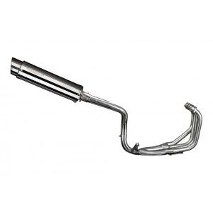 Delkevic volledig systeem Round RVS 350mm - CB600F HORNET (1998-2002)