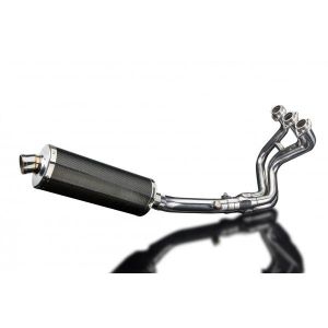 Delkevic volledig systeem Oval Carbon 350mm - MT-09 (2015-2020)