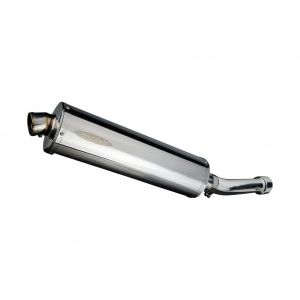 Delkevic slip-on kit Oval RVS 450mm - TUONO/R/FACTORY (2002-2005)