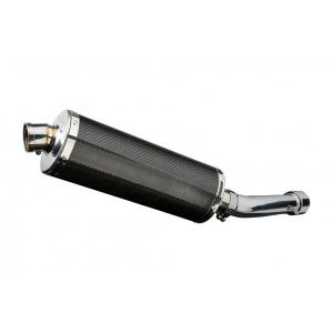 Delkevic slip-on kit Oval Carbon 350mm - TUONO/R/FACTORY (2002-2005)