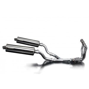 Delkevic volledig systeem Oval RVS 450mm - Z1000SX Z1000 (2010-2020)