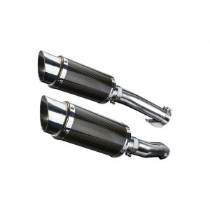 Delkevic slip-on kit Round Carbon 200mm - Z1000SX (2010-2019)