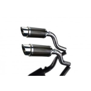 Delkevic slip-on kit Round Carbon 200mm - Z1000SX (2010-2019)