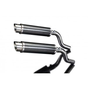 Delkevic slip-on kit Round Carbon 350mm - Z1000SX (2010-2019)