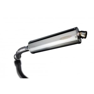 Delkevic slip-on kit Oval RVS 450mm - R1200GS (DOHC) (2010-2013)