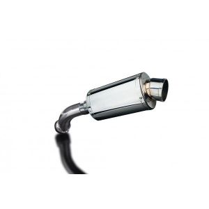 Delkevic slip-on kit Oval RVS 225mm - R1200GS (DOHC) (2010-2013)