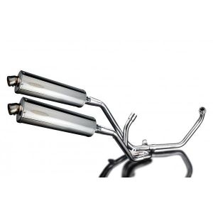Delkevic volledig systeem Oval RVS 450mm - SV650 (1998-2002)