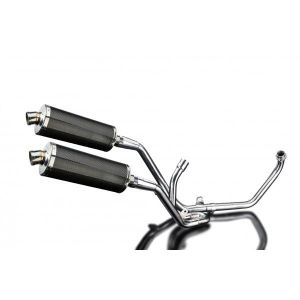 Delkevic volledig systeem Oval Carbon 350mm - SV650 (1998-2002)