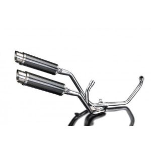 Delkevic volledig systeem Round Carbon 350mm - SV650 (1998-2002)