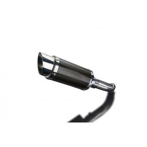 Delkevic slip-on kit Round Carbon 200mm - SV650 (2016-2019)