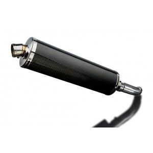 Delkevic slip-on kit Oval Carbon 450mm - SV650 (2016-2019)