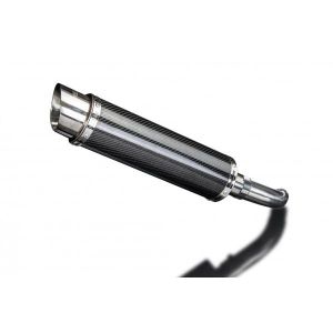 Delkevic slip-on kit Round Carbon 350mm - SV650 (2016-2019)