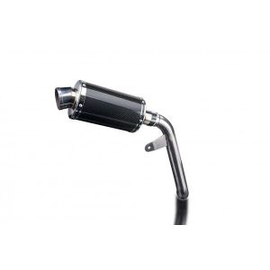 Delkevic slip-on kit Oval Carbon 225mm - SV650 (2016-2019)