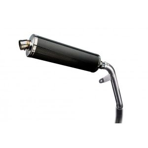 Delkevic slip-on kit Oval Carbon 450mm - SV650 (2016-2019)