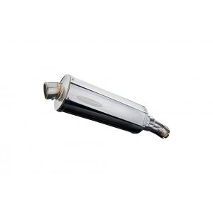 Delkevic slip-on kit Oval RVS 350mm - KLE650 VERSYS (2007-2014)