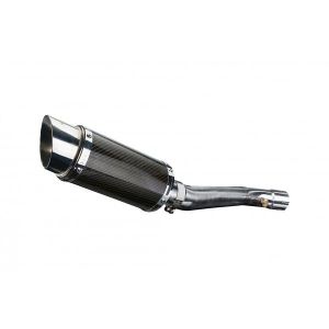 Delkevic slip-on kit Round Carbon 200mm - ZX-10R (2016-2018)