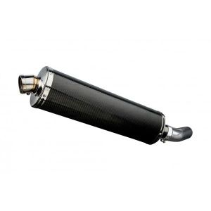 Delkevic slip-on kit Oval Carbon 450mm - ZX-10R NINJA (2008-2010)
