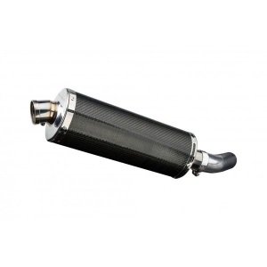 Delkevic slip-on kit Oval Carbon 350mm - ZX-10R NINJA (2008-2010)
