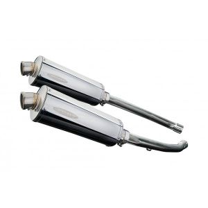 Delkevic slip-on kit Oval RVS 350mm - ZZR1400 (2012-2020)