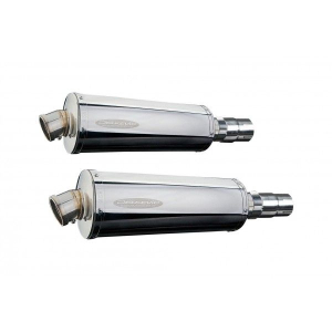 Delkevic slip-on kit Oval RVS 350mm - EN500C 1996-2009