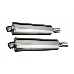 Delkevic slip-on kit Oval RVS 450mm - EN500C 1996-2009