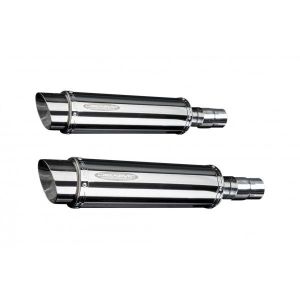 Delkevic slip-on kit Round RVS 350mm - EN500C 1996-2012