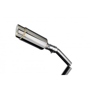 Delkevic slip-on kit Round RVS 200mm - DR650 1990-1995