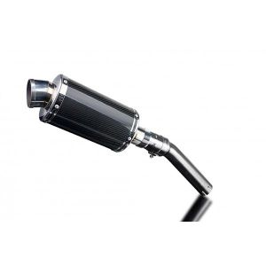 Delkevic slip-on kit Oval Carbon 225mm - DR650 1990-1995
