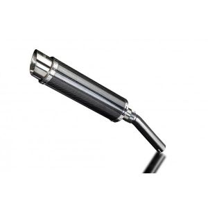Delkevic slip-on kit Round Carbon 350mm - DR650 1990-1995