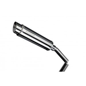 Delkevic slip-on kit Round RVS 350mm - DR650 1990-1995