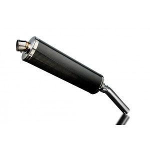 Delkevic slip-on kit Oval Carbon 450mm - DR650 1990-1995