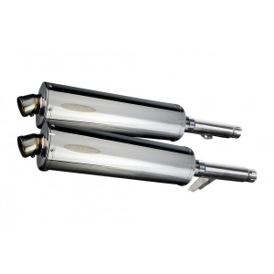 Delkevic slip-on kit Oval RVS 450mm - GPZ900R ZX900A (1984-2003)