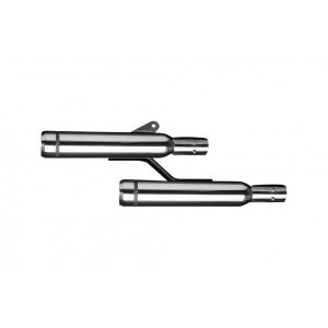 Delkevic slip-on kit Round RVS 410mm - VN1600 Classic (2003-2008)