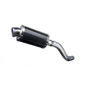 Delkevic slip-on kit Oval Carbon 225mm - Z800 (2013-2016)