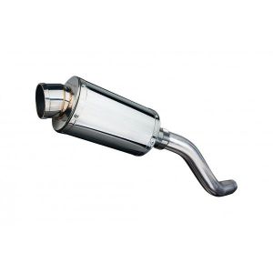 Delkevic slip-on kit Oval RVS 225mm - Z800 (2013-2016)