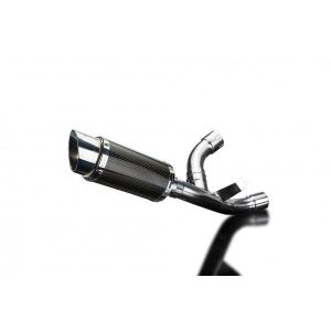 Delkevic slip-on kit Round Carbon 200mm - SUPERSPORT 2017-2019