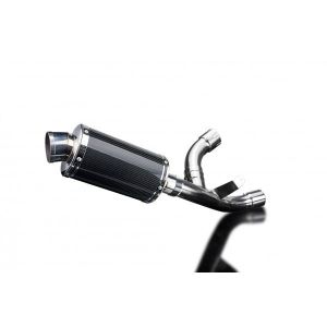 Delkevic slip-on kit Oval Carbon 225mm - SUPERSPORT 2017-2019