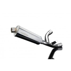 Delkevic slip-on kit Oval RVS 350mm - SUPERSPORT 2017-2019