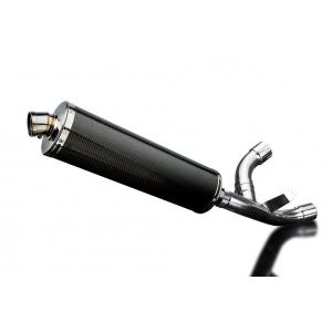 Delkevic slip-on kit Oval Carbon 450mm - SUPERSPORT 2017-2019