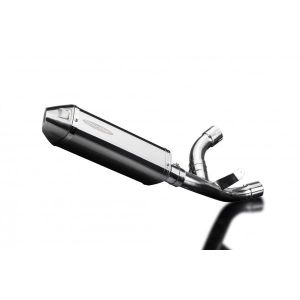 Delkevic slip-on kit Tri-Oval RVS 320mm - SUPERSPORT 2017-2019