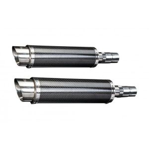 Delkevic slip-on kit Round Carbon 350mm - LEGEND (1998-2001)