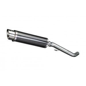 Delkevic slip-on kit Round Carbon 350mm - Street Triple 675 (2013-2016)