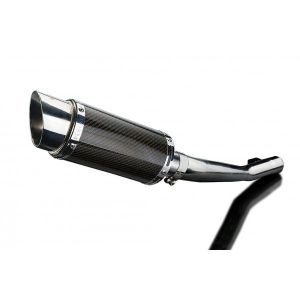 Delkevic slip-on kit Round Carbon 200mm - GSF1200 BANDIT (1995-2006)